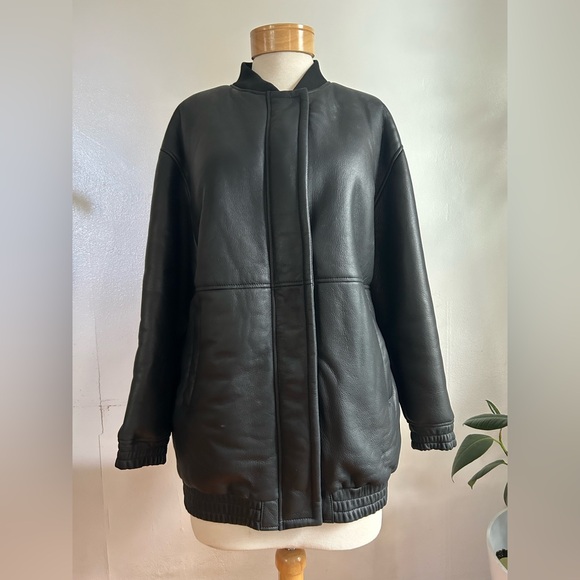 Loulou Studio Gabriola Shearling Bomber - Picture 2 of 16